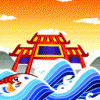 cá chép vượt long môn.gif