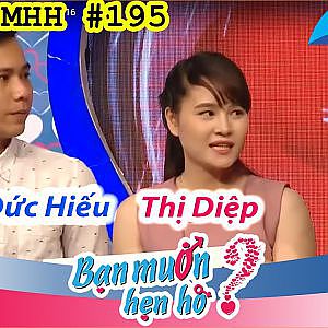 HTV Bạn muốn Hẹn hò | BMHH #195 | Cặp 2: Đức Hiếu - Thị Diệp | 21/8/2016 - YouTube