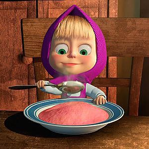 Маша и Медведь (Masha and The Bear) - Маша плюс каша (17 Серия) - YouTube